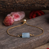 Multiple Prismatic Stone Metal Chain Bracelet – Jewelry Gift Ideas — 20