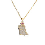 Culture Dinosaur Series Real Gold Electroplated – Jewelry Gift Ideas — 3
