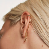 Chain Tassel Earrings Stud Ear Clips All In One – Unique Gift Ideas — 4