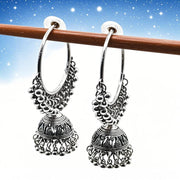 Womens Gold-Plated Vintage Chandelier Bell Earrings – Small Gift Ideas — 3