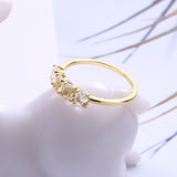 Korean Simple Geometric Square Ring – Unique Gift Ideas — 1