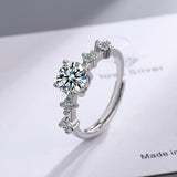 Women's Fashion Flash Zirconium Diamond Ring – Stylish Gifts — 8