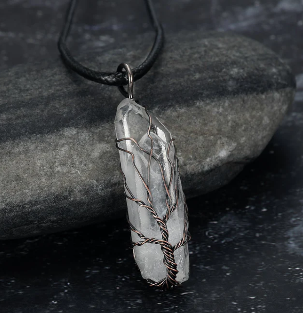 Amorphous Accessory Crystal Pendant Size Random – Jewelry Gift Ideas — 1