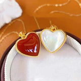 18K Gold Double-sided Love Pendant – Jewelry Gift Ideas — 7