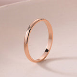 Simple Stylish Glossy Ring Simple Bracelet – Jewelry Gift Ideas — 4