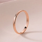 Simple Stylish Glossy Ring Simple Bracelet – Jewelry Gift Ideas — 4