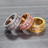 Fashion Eyelet Star Wheel Spinning Ring – Stylish Gifts — 1