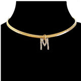 Ins Zircon Necklace Simple Snake Bone Chain Hip – Jewelry Gift Ideas — 7