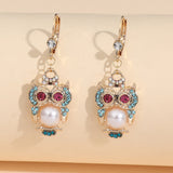 Exquisite Cute Owl Earrings Eardrops Female – Gifts for Her — 1