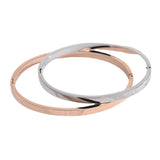 Small Snap Buckle Oval Bracelet In Titanium – Jewelry Gift Ideas — 2