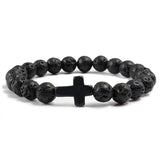 Blue Turquoise Cross Bracelet – Jewelry Gift Ideas — 5