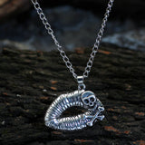 Nordic Alloy Skull Lip Pendant Necklace – Jewelry Gift Ideas — 3