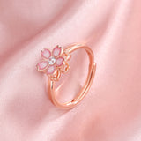 Fashion Personalized Flower Ring For Women – Stylish Gifts — 10