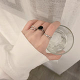 Korean Style Cool Fashion Design Geometric Open Ring – Stylish Gifts — 1