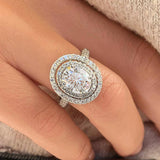 Oval Eight Heart Eight Arrow Zircon Ring – Gift Ideas — 2