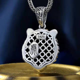 Tiger Head Pendant Men's Personalized Necklace – Jewelry Gift Ideas — 5