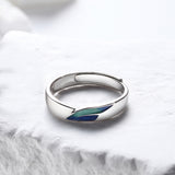 Original Bird And Fish Couple Ring Plated 925 – Gifts for Couples — 4