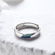 Original Bird And Fish Couple Ring Plated 925 – Gifts for Couples — 4