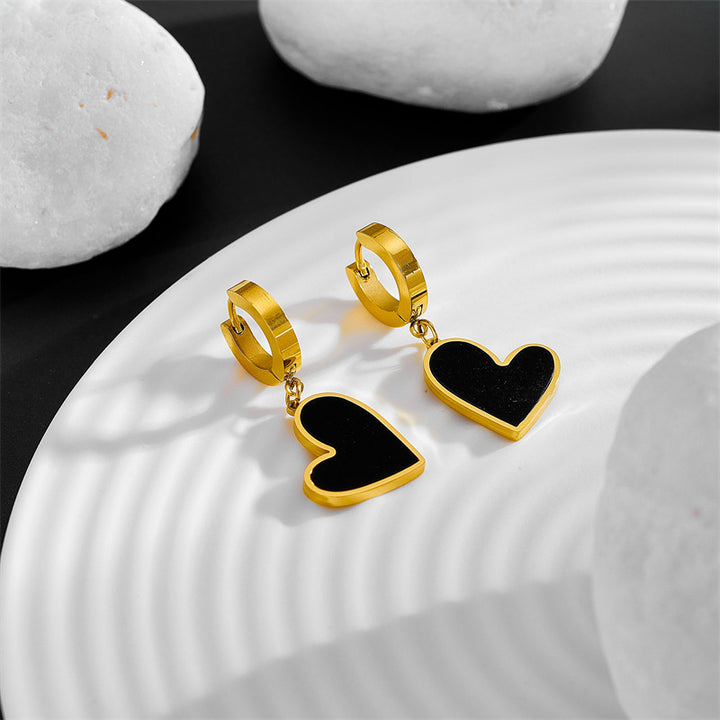 Simple Titanium Steel Stud Female – Gifts for Her — 1