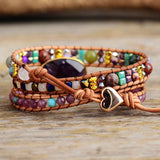 Hot Selling Amethyst Healing Bracelet Good Luck – Jewelry Gift Ideas — 3