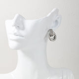 Temperament Youthful-looking Ring Earrings Metal – Everyday Gifts — 8