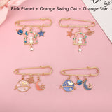 Cute Girl Heart Cartoon Metal Brooch – Jewelry Gift Ideas — 4