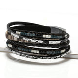 Bead Women's Leather Multi-layer Handmade Braided – Gifts for Her — 12