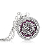 Stainless Steel And Diamond Aromatherapy Oil – Jewelry Gift Ideas — 8