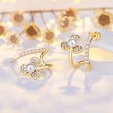Popular Earrings Front And Back Wear Small Fresh – Small Gift Ideas — 6