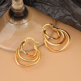 Women's Retro Femininity Multi-layered Line Earrings – Gifts for Her — 7