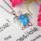 Opal Turtle Necklace Turtle Pendant Clavicle – Jewelry Gift Ideas — 4