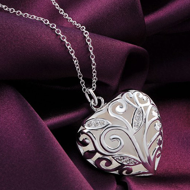 Silver Ornamented Zirconium Diamond – Jewelry Gift Ideas — 1