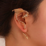 European And American New Punk Flying Dragon Ear Clip – Stylish Gifts — 3