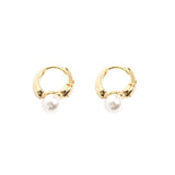 French Style Pearl Earrings S925 Silver Trendy – Stylish Gifts — 2