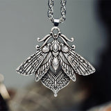 Retro Style Moth Pendant Necklace For Women – Jewelry Gift Ideas — 5