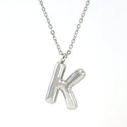 Fashion Letter Necklace Female Stainless Steel – Jewelry Gift Ideas — 5