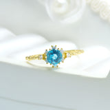 Women's Simple Retro Snowflake Ring – Gifts for Her — 3