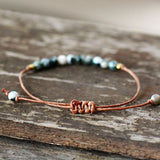 Aquatic Onyx Bracelet Ethnic Wind Braided – Jewelry Gift Ideas — 2