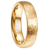 Wide Rose Gold Carved Men Ring – Gifts for Him — 2