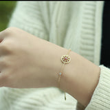 Vintage Disc Natural Ruby Bracelet – Jewelry Gift Ideas — 2