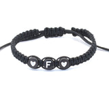 26 English Letters Love Heart Hand Woven Hand Rope – Gifts for Couples — 9