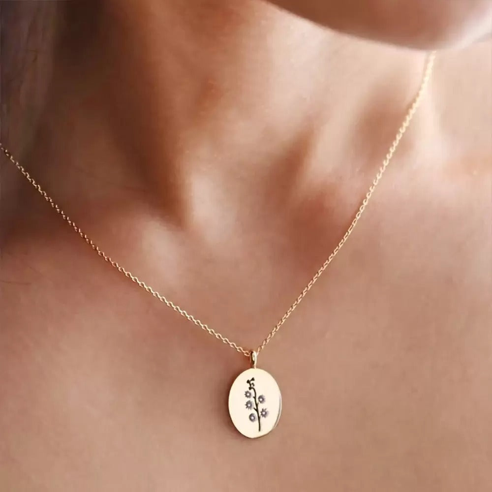 Women's Vintage December Flower Three-dimensional – Jewelry Gift Ideas — 1