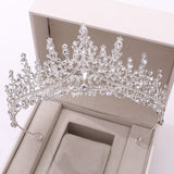 Wedding Crown Tiara Necklace Set Chain – Jewelry Gift Ideas — 5