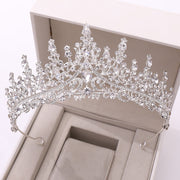 Wedding Crown Tiara Necklace Set Chain – Jewelry Gift Ideas — 5