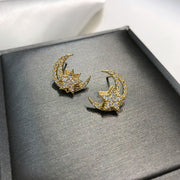Women's Fashion Simple Star Full Set Moon Earrings – Stylish Gifts — 3