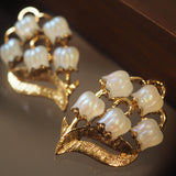 Earrings Dark Night Linglan Retro Ear Clip – Meaningful Gifts — 14