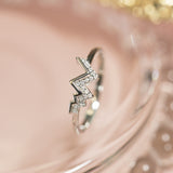 Fashion All-match S925 Sterling Silver Female Ring – Stylish Gifts — 5
