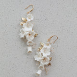 Women's Ceramic Flower Earrings – Gifts for Her — 4