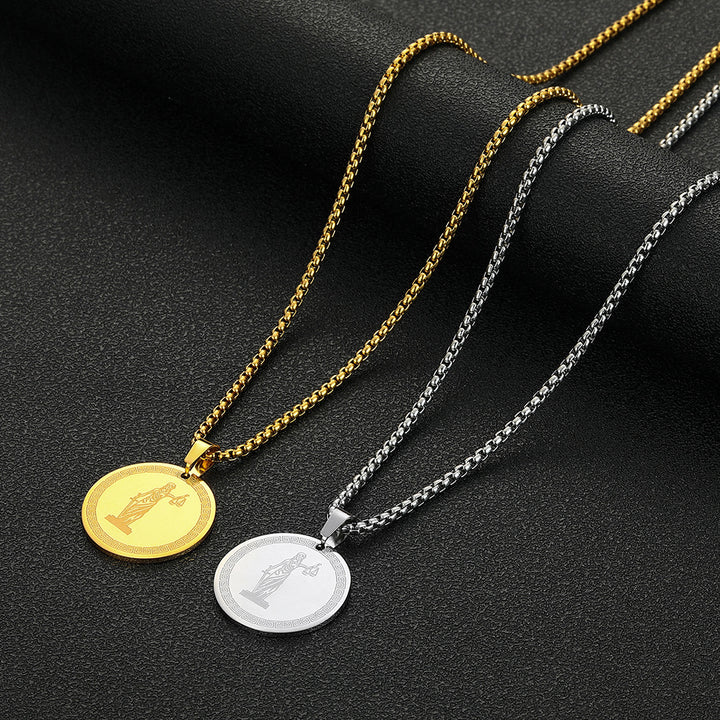 Pendant Personality Simple Stainless Steel – Jewelry Gift Ideas — 1