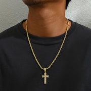 Cross All-match Diamond Pendant Necklace – Jewelry Gift Ideas — 5